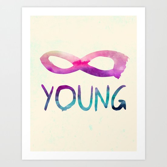 Forever Young Art Print