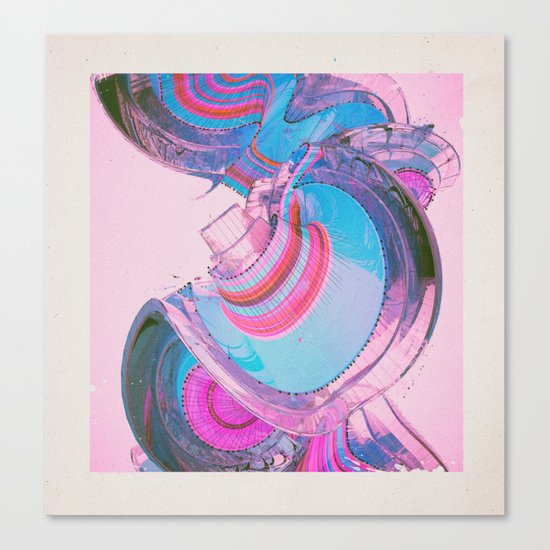 BUBBLEGOM (everyday 11-02.15) Canvas Print