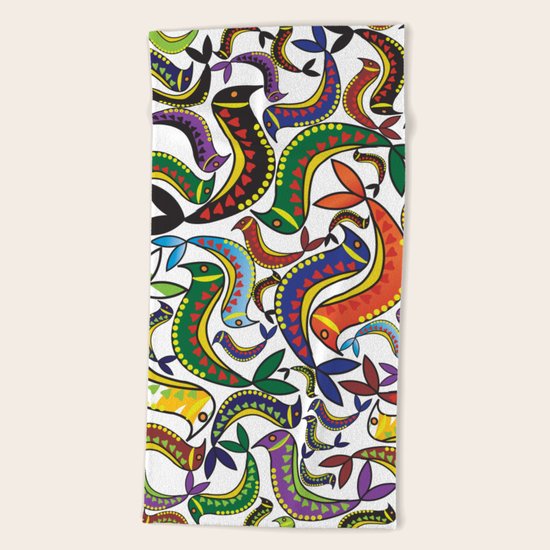 Pattern U Beach Towel