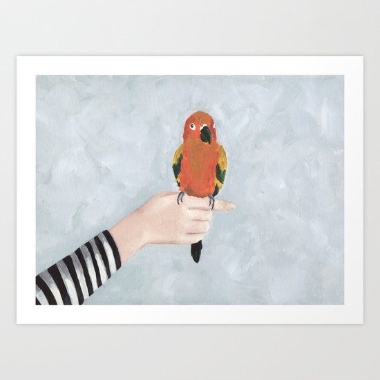 Hello, Flojo Art Print