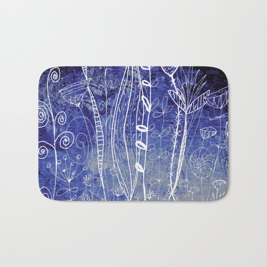 big adventure at night Bath Mat