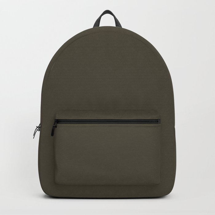SOUTHERN VINE COLOR. Solid Color Brown Backpack