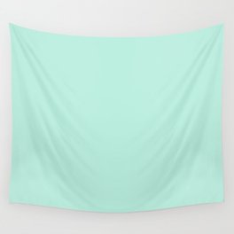 Abstract Teal Wall Tapestry