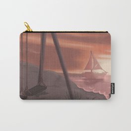 Beach glass Carry-All Pouch | Digital, Nature 