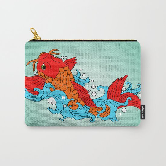 gold fish Carry-All Pouch