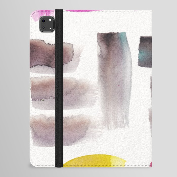 18  Abstract Painting Watercolor 220324 Valourine Original  iPad Folio Case