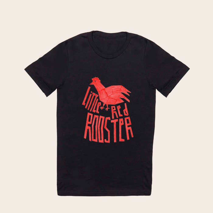 Red 2025 rooster shirt