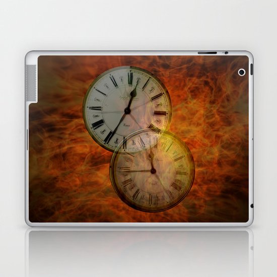 Burning time Laptop & iPad Skin
