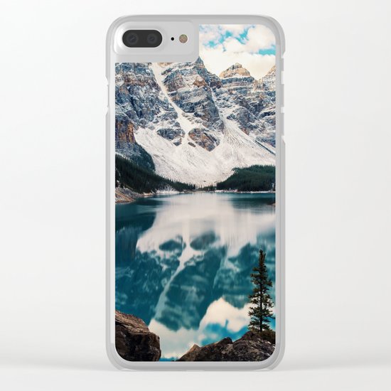 Moraine Lake Clear iPhone Case