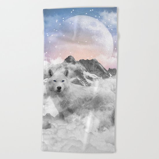 The Soul That Sees Beauty Beach Towel