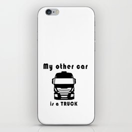 Truck Driver 3  iPhone Skin