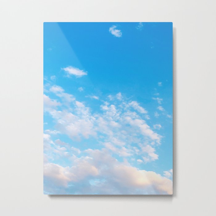 Blue Sky Metal Print