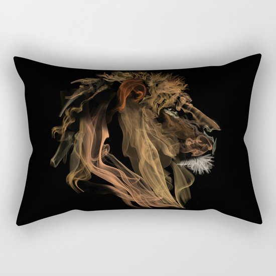 Where there's smoke there's fire! Rectangular Pillow