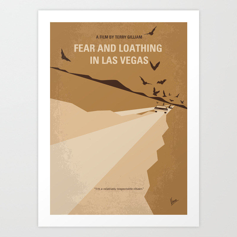 Fear And Loathing In Las Vegas Classic Large Movie Poster Print