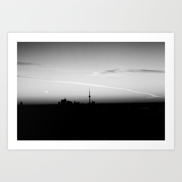 Toronto (Olympus Pen + Kodak BW 1ooTmax) Art Print