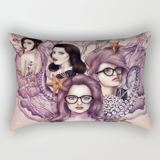 Us and Them Rectangular Pillow