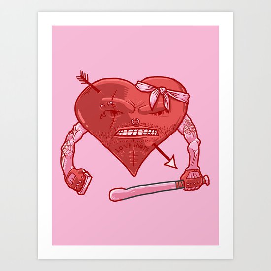 Tough Love Art Print