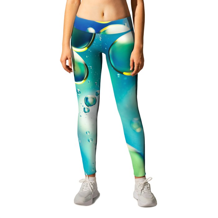 Blue lemon top leggings