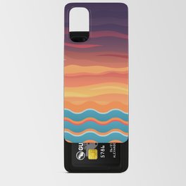 Abstact Horizon Android Card Case