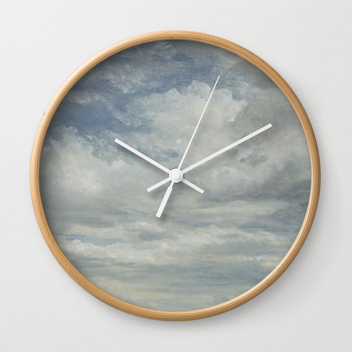 Light Clouded Wall Clock