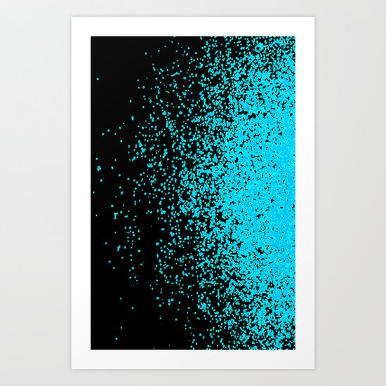 torquoise adventure Art Print