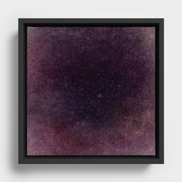 Abstract burgundy red Framed Canvas