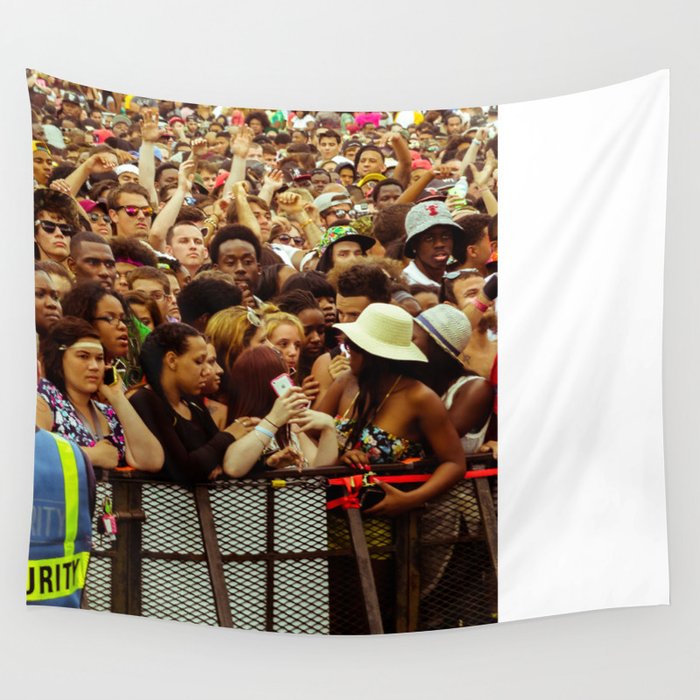 Rapper collage online tapestry