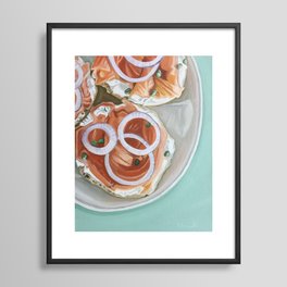 Breakfast Delight Framed Art Print