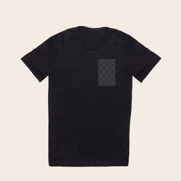 Japanese Seigaiha Dotted Seamless Pattern Geometrical Symbols T Shirt