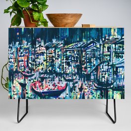  VENICE BETWEEN LIGHT AND DARKNESS Credenza