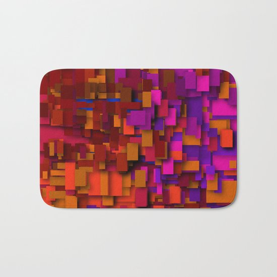 so many layers Bath Mat