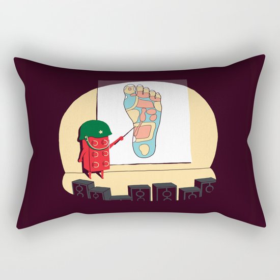 Know your enemy Rectangular Pillow