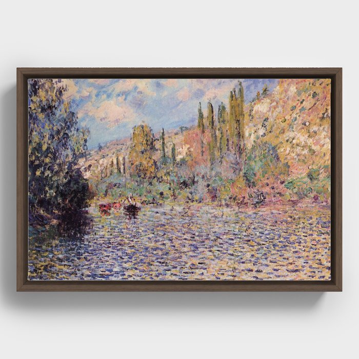 Claude Monet Framed Canvas