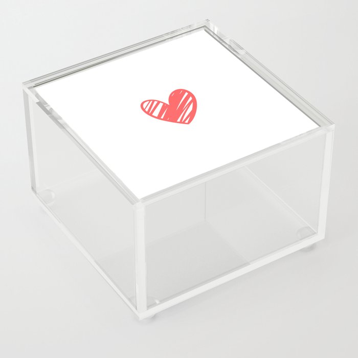 heart Acrylic Box