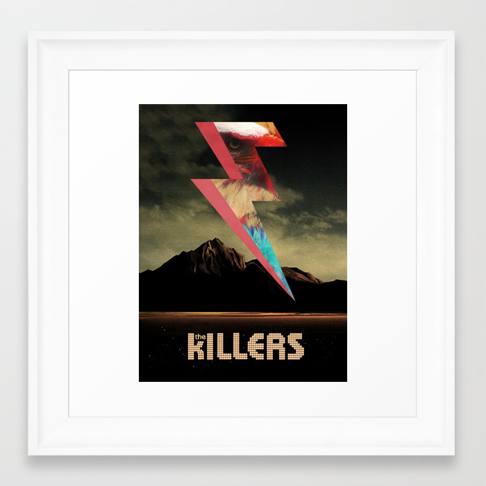 The Killers Eagle Framed Art Print By Wolfmius Society6