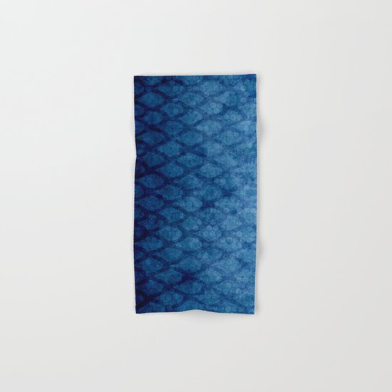Blue texture Hand & Bath Towel
