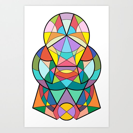 Xagon #3_1 - Tri Art Print