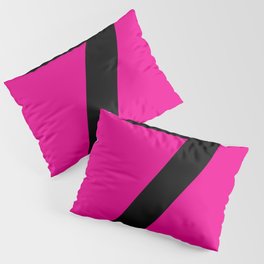 Number 7 (Black & Magenta) Pillow Sham