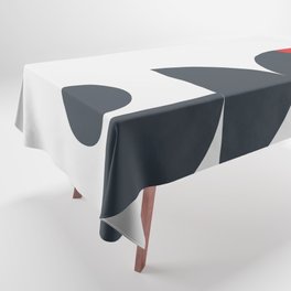 Mid Century Modern Geometric Shapes #020 Tablecloth