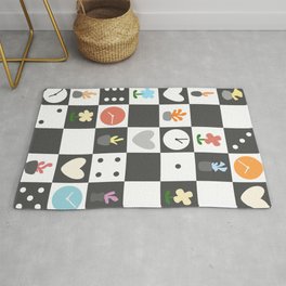 Color object checkerboard collection 18 Area & Throw Rug