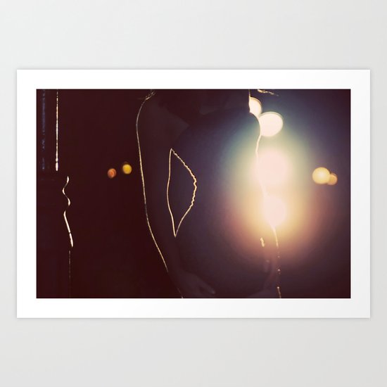 a little flare Art Print