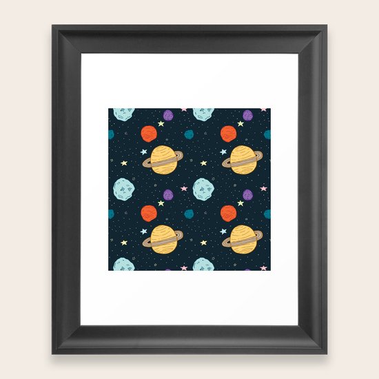 SPACE Framed Art Print