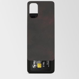 Dark and Red Android Card Case