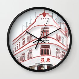 36 Keong Saik Road, Chinatown, Singapore Wall Clock
