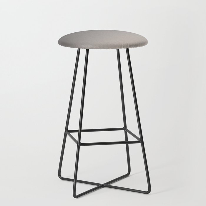 Smooth Charcoal Minimalist Ombré Gradient Abstract Bar Stool