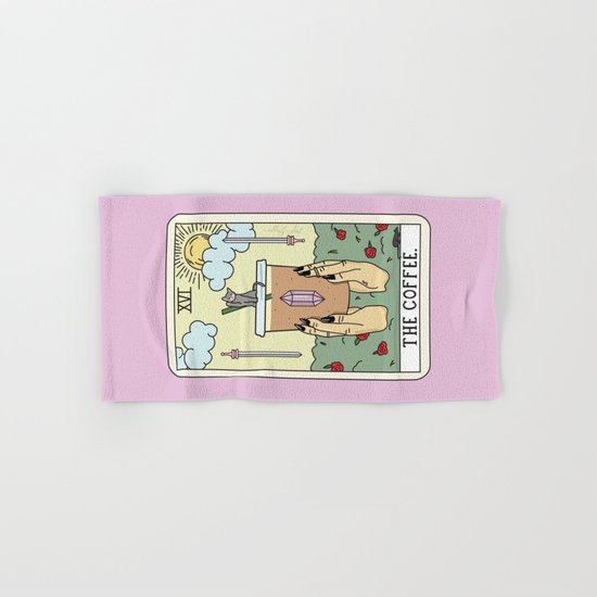 COFFEE READING Hand & Bath Towel