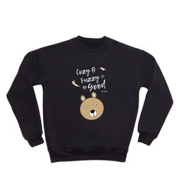 Cozy Fuzzy Bear  Crewneck Sweatshirt