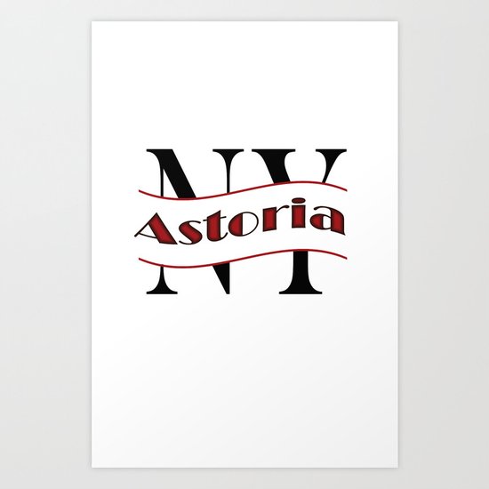 Astoria Art Print