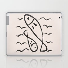 Pisces zodiac sign Laptop Skin