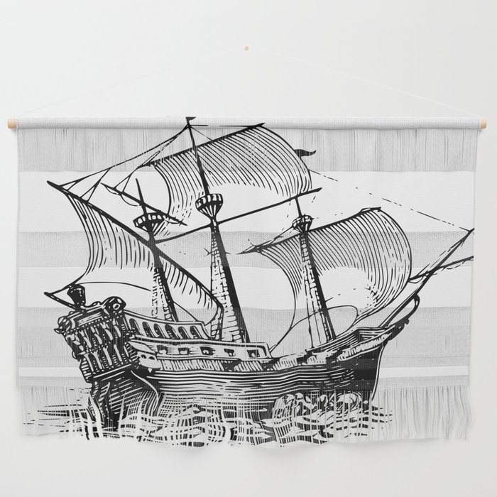 Galleon Wall Hanging